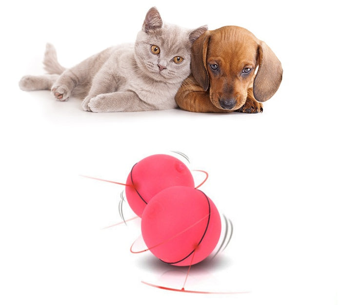 Pet Funny Cat Toy Ball- LED Laser Electronic Rolling ball