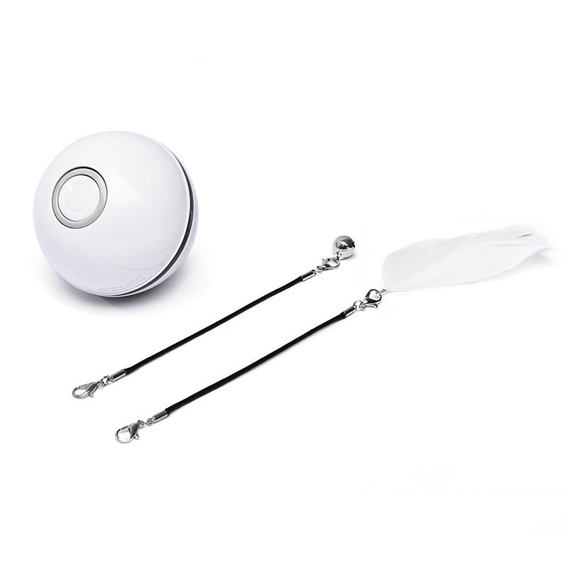 Pet Funny Cat Toy Ball- LED Laser Electronic Rolling ball