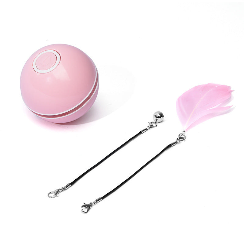 Pet Funny Cat Toy Ball- LED Laser Electronic Rolling ball