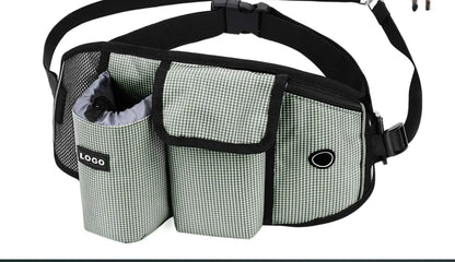 Hands-Free Dog Training Leash with Waist Bag Storage