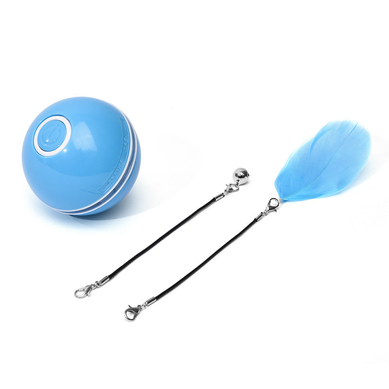Pet Funny Cat Toy Ball- LED Laser Electronic Rolling ball