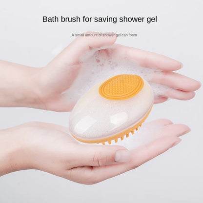 Dog Cat Bath Brush 2-in-1 Pet SPA Massage Comb.