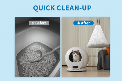 Pawshion Automatic Self-Cleaning Cat Litter Box